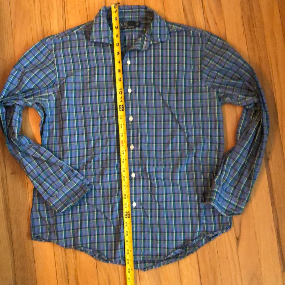 Men’s Polo by Ralph Lauren Plaid Button-up Shirt - Picture 2 of 4